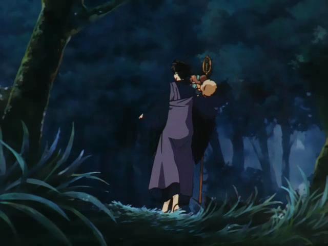 Otaku Gallery  / Anime e Manga / Inu-Yasha / Screen Shots / Episodi / 022 - Il sorriso malvagio, Kikyo tra la vita e la morte / 227.jpg